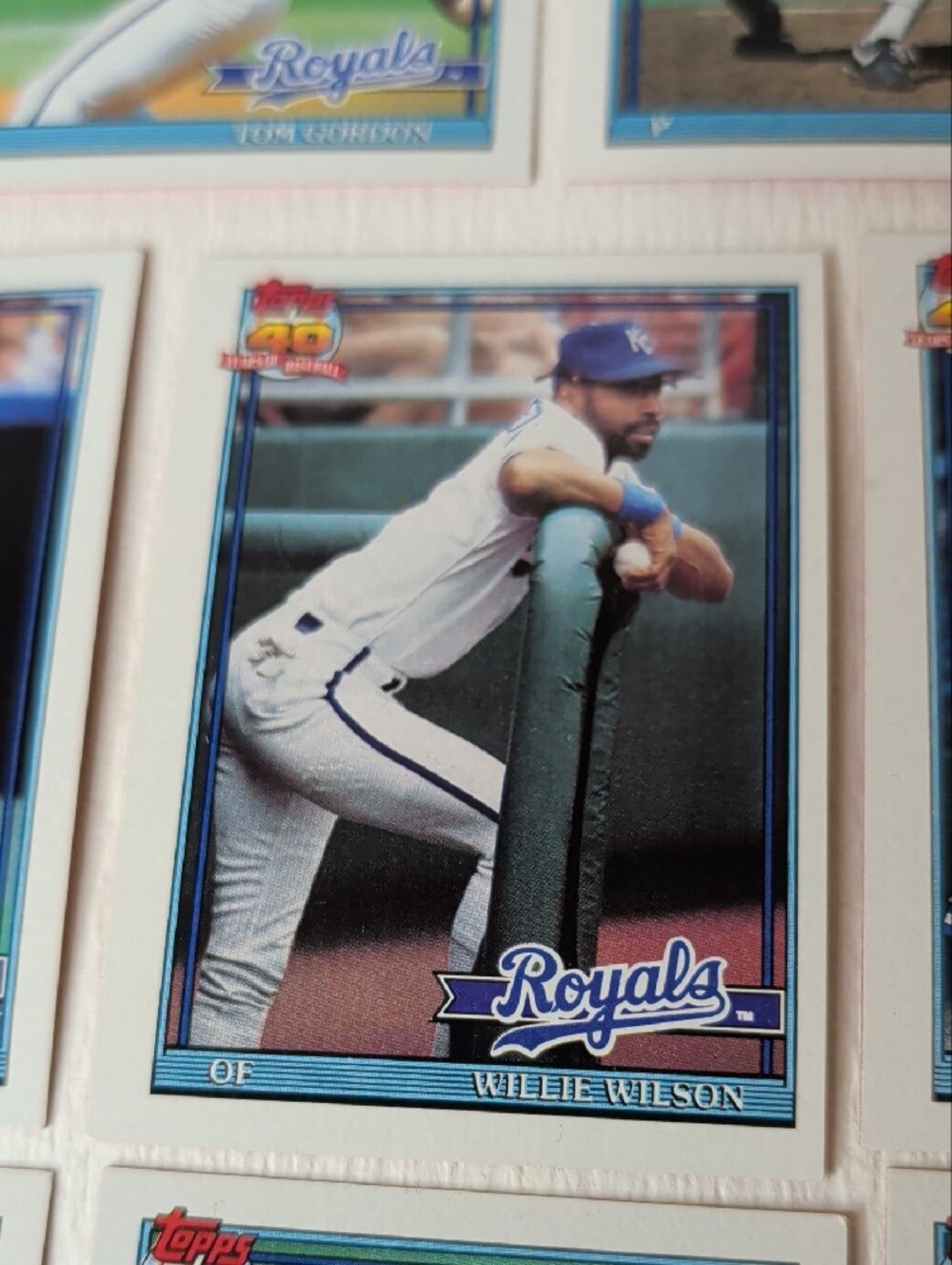 Topps Royals 1991 Complete Baseball Card Set - Picture 7 of 11